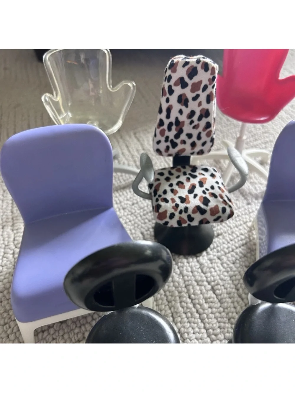 Bratz Fashion Furniture Lot Rare 2000’s MGA Vintage Salon Chairs & Loungers